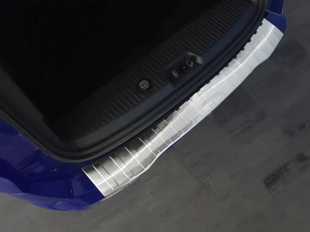 Ladekantenschutz Edelstahl für Ford Tourneo Courier II / Transit Courier II, Baujahr 2014>