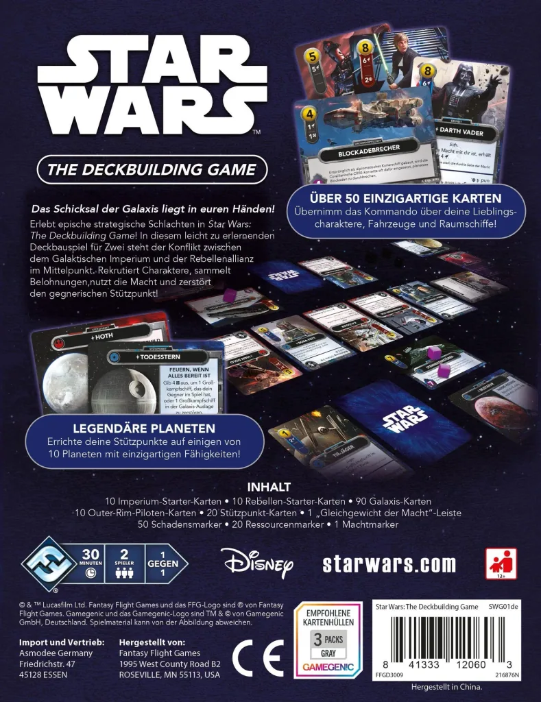 Gesellschaftsspiel Star Wars: The Deckbuilding Game