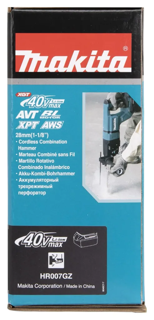 Akku-Kombihammer SDS-PLUS 40V max. (ohne Akkus, ohne Ladegerät) HR007GZ