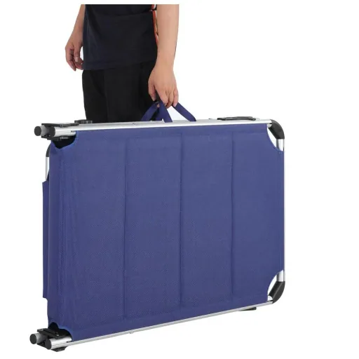 Liegestuhl Bari Blau 210x60x81cm
