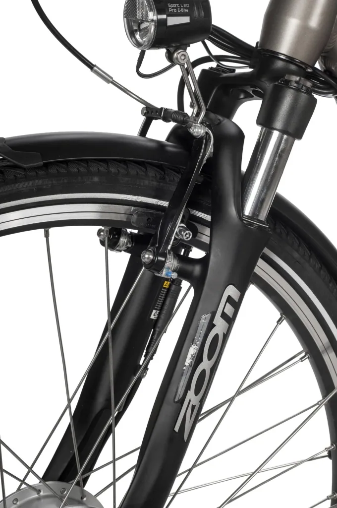 Unisex City E-Bike 28 Zoll, Rahmenhöhe 50 cm, 7-Gang Nabenschaltung, silber, München
