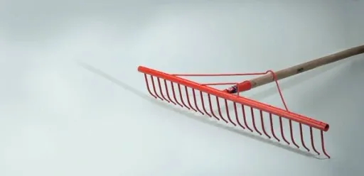 Heurechen 78 cm - Laubrechen mit 22 Zinken/ Gartenharke