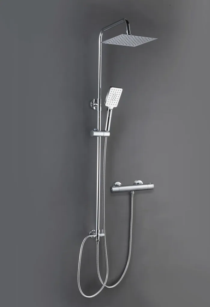 Duschthermostat / Duscharmatur mit Wassersparfunktion, Mischbatterie Standard-S-Anschlüsse G 1/2