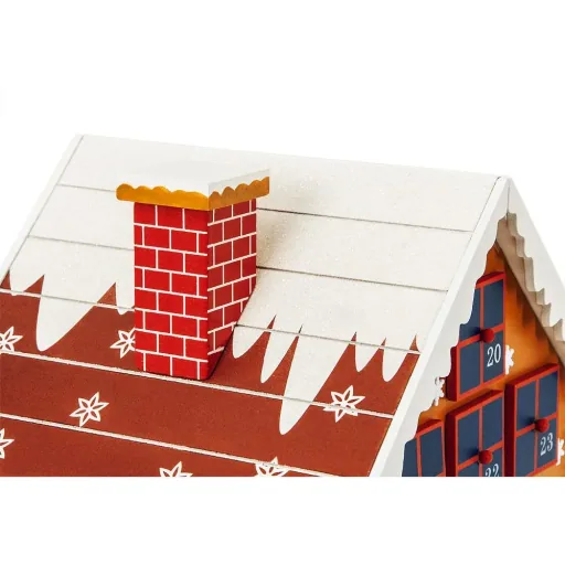 Adventskalender als Winterhaus - nachfüllbar & wiederverwendbar