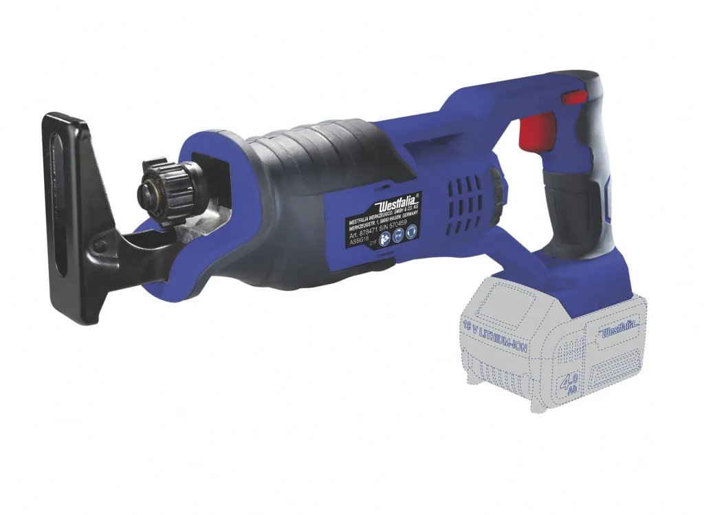 Rücksäge ASSG18 18 V Li-Ion inkl. 2,0 Ah Akku und Ladegerät