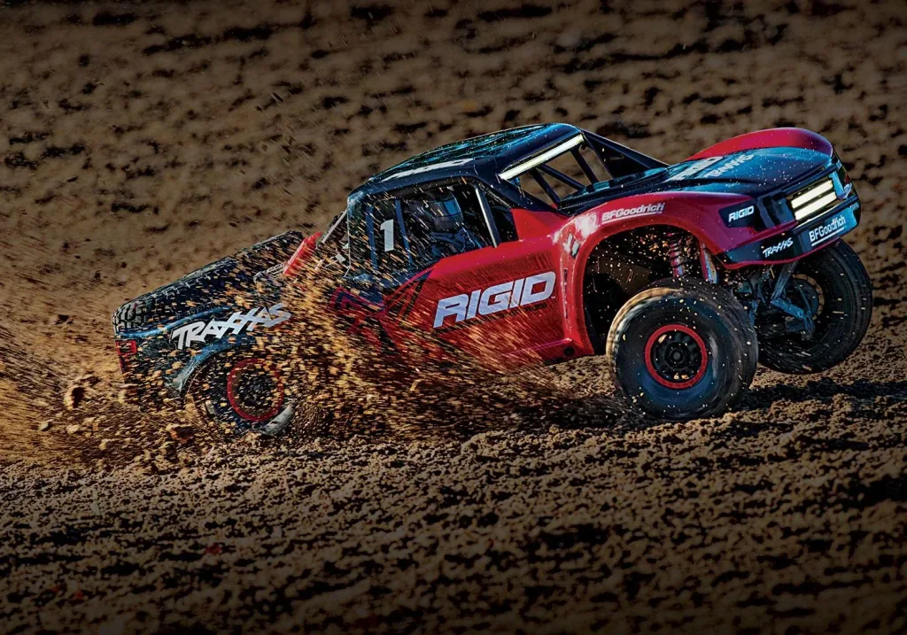 Unlimited Desert Racer 4x4 VXL RIGID-Ed. RTR + LED 1/7 4WD Pro-Scale Race-Truck Brushless ohne Akku/Lader