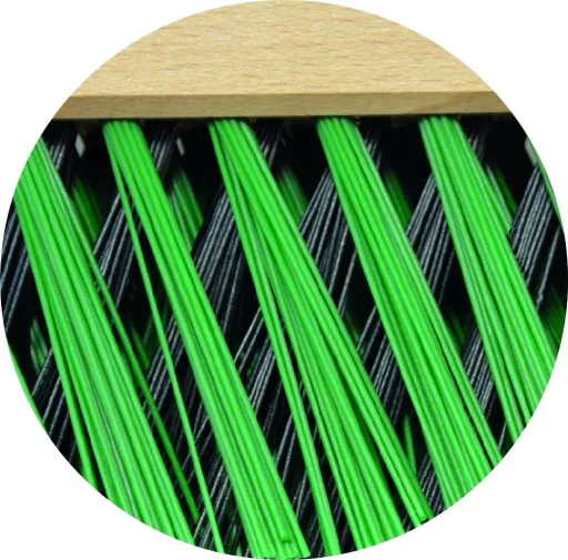 Universalbesen, Hofbesen „CrossClean“, ohne Stiel, Elaston, 40 cm