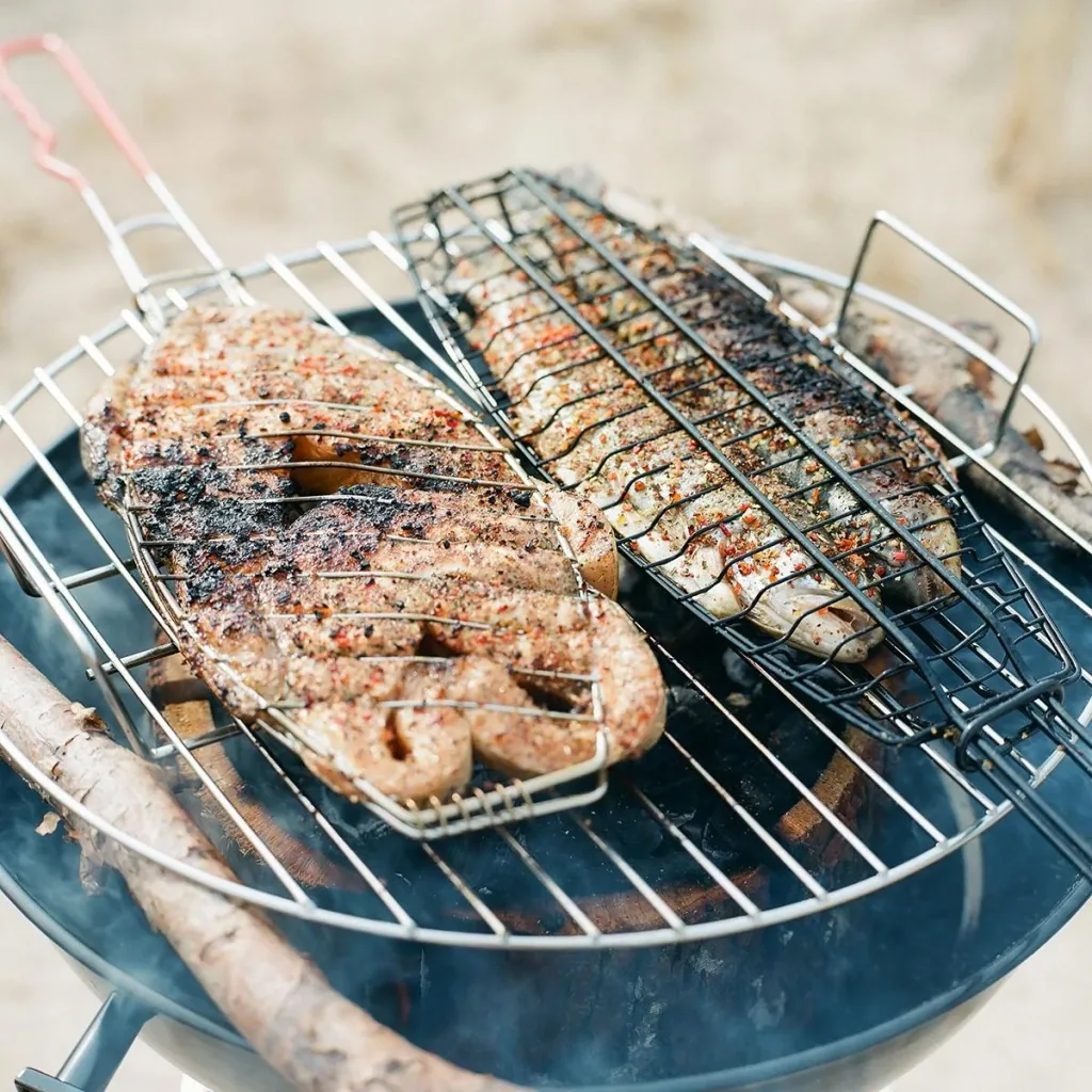 5 Stück Ecogrill Größe XL 24x24cm - ökologischer Einweggrill / umweltfreundlicher Einweggrill - Einmalgebrauch
