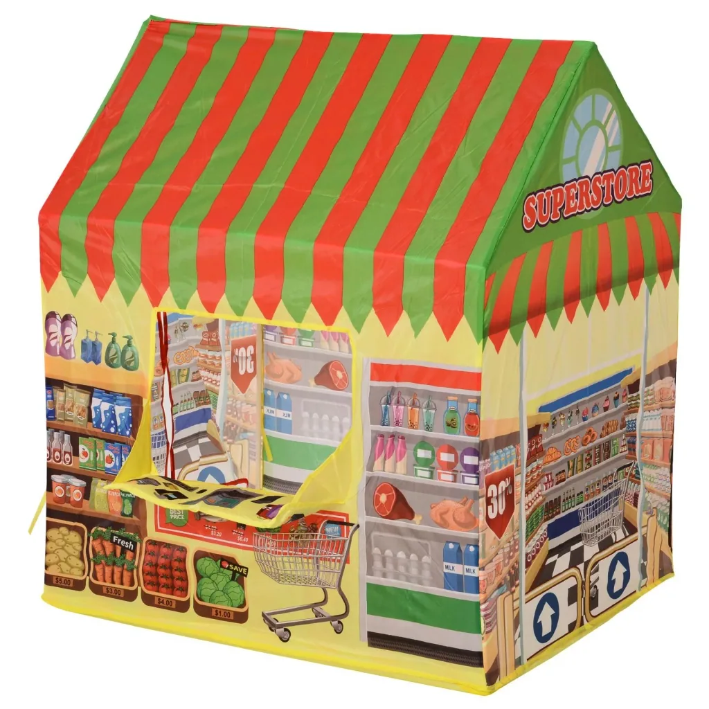Supermarkt-Spielzelt