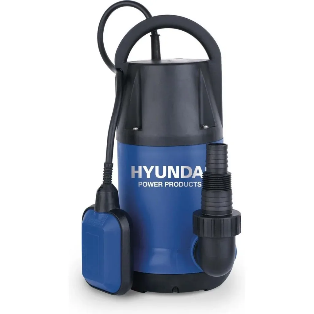 Tauchpumpe - 250W - 6000 l/h MIT 15-Meter-Gartenschlauch inkl. Düse und Armaturen UND YATO 1"-Hahn