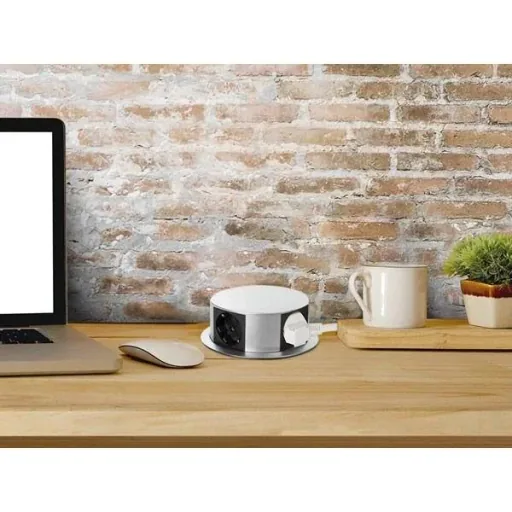 Pop-up-Steckdose - 4 Steckdosen - Schuko