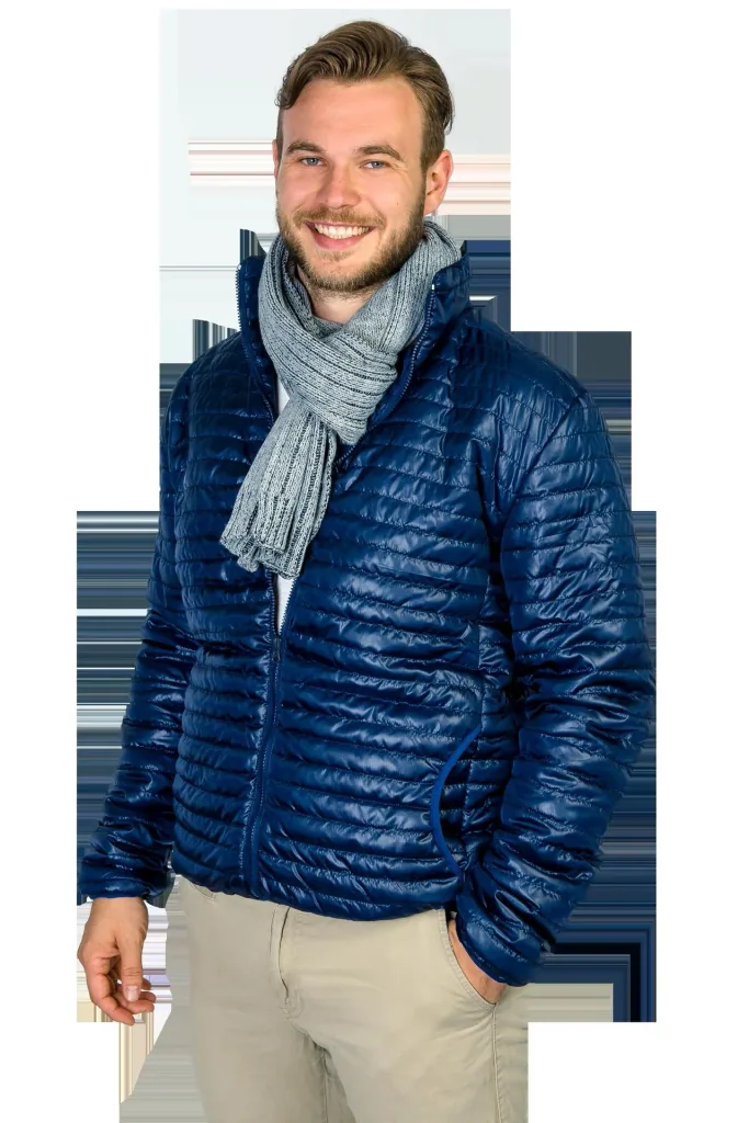 Schal mit Rippenstruktur, 30cmx200cm, Farbe grau/schwarz, Einheitsgröße