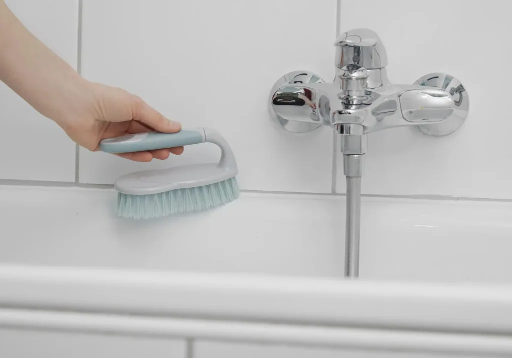 Profi-Reinigungsset, Kehrset, Spülbürste, Reinigungsbürste, Fensterabzieher, 5-teilig