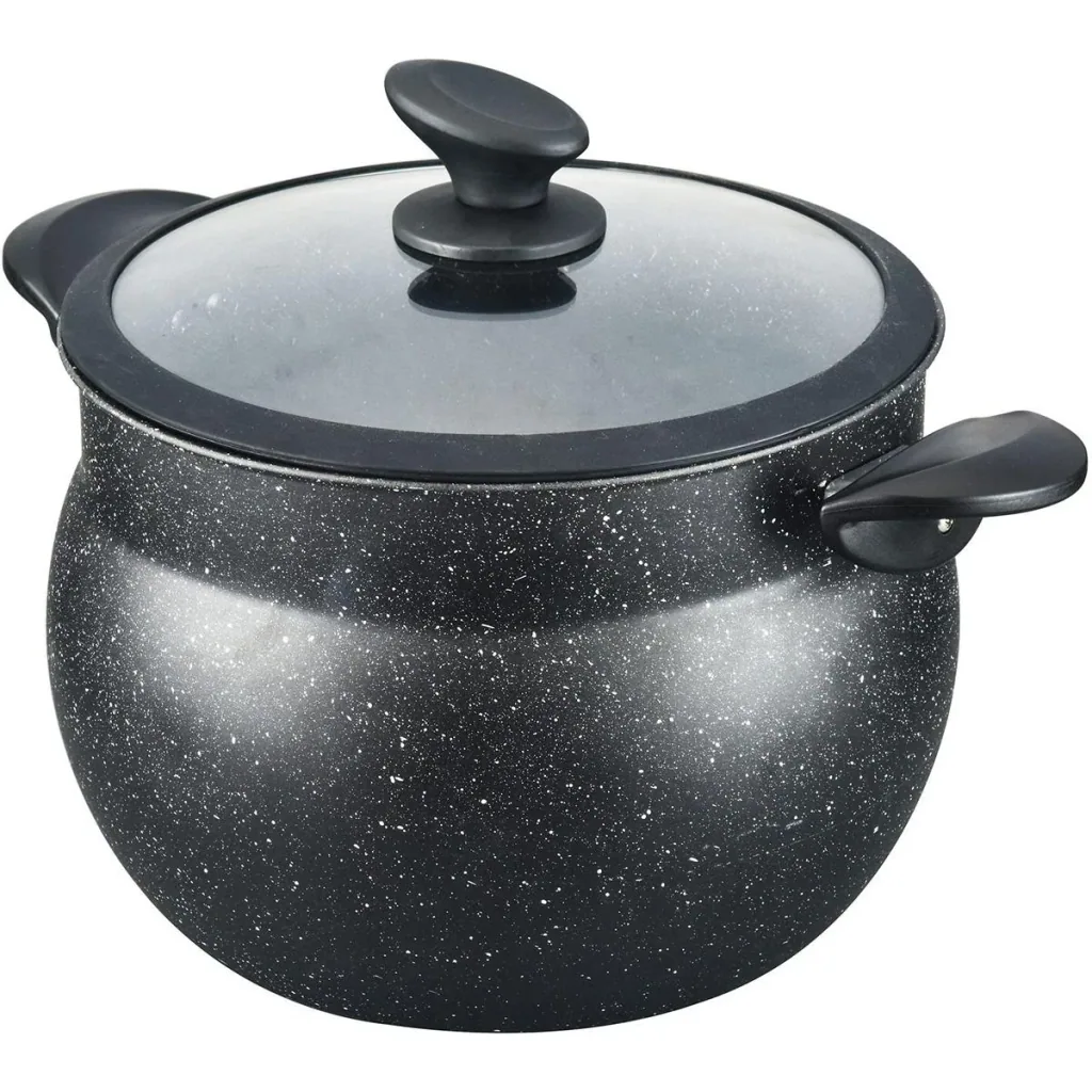 NL Couscous-Topf - 26cm - 12L - Schwarz