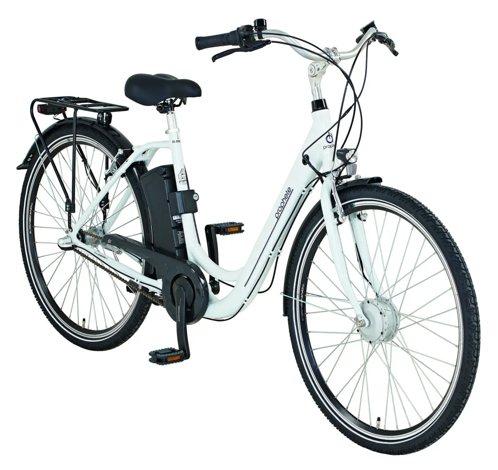 Damen City E-Bike, 28 Zoll, Rahmenhöhe 48 cm, 3 Gang Nabenschaltung, kreide,GENIESSER 21.ESC.30