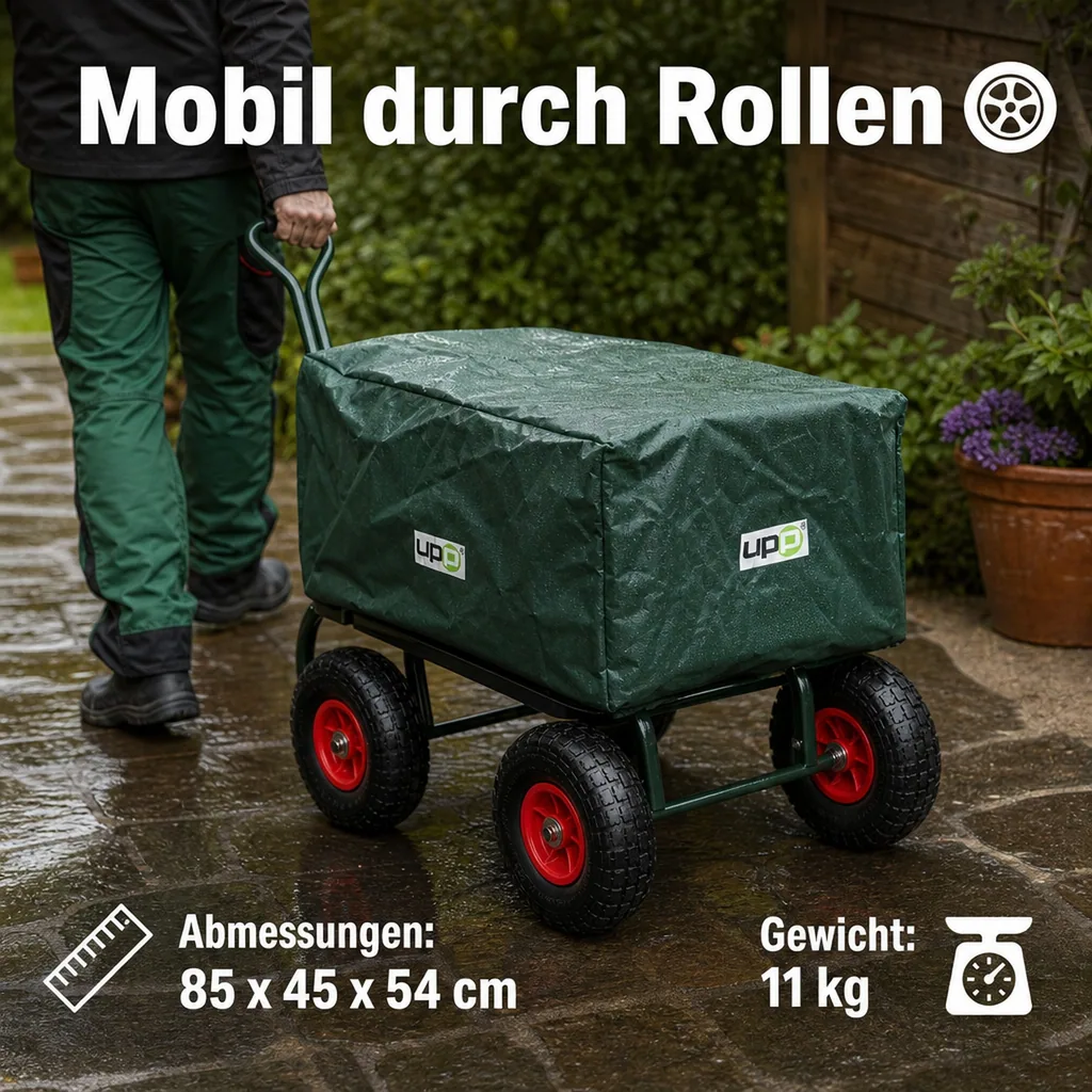 Rollsitz Outdoor "Deluxe" mit Schutzhülle