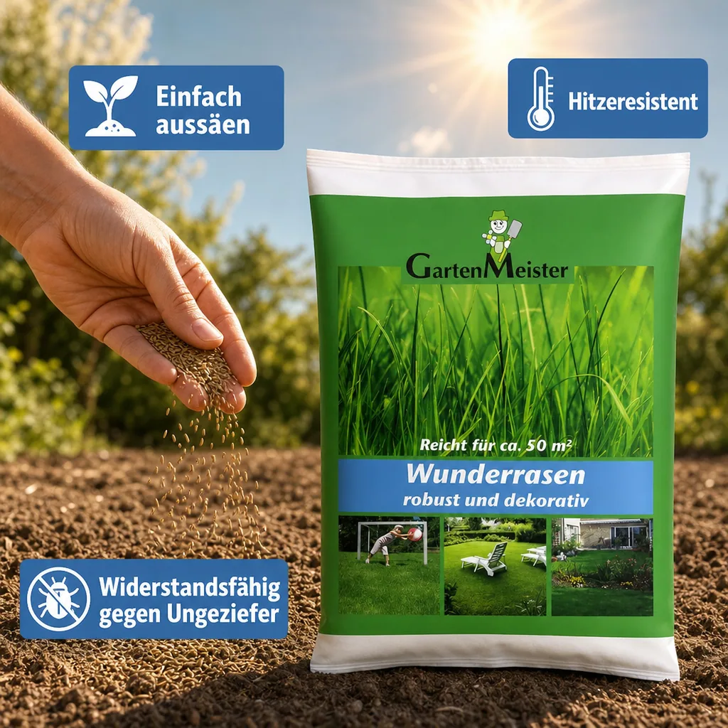 Rasensamen "Wunder Rasen", 1 kg