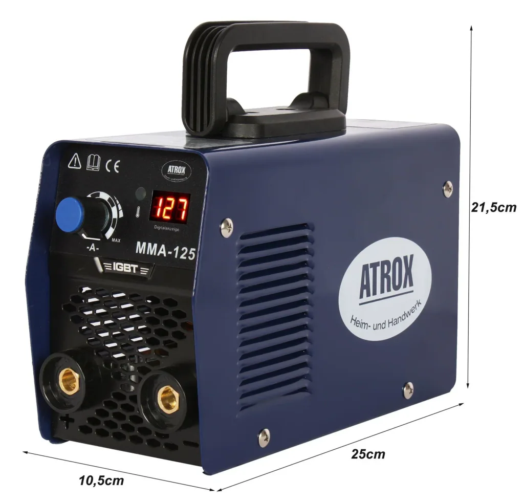 Inverter-Elektroden-Schweißgerät inklusive 4-teiligem Zubehör-Set