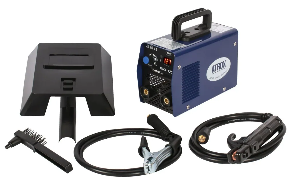 Inverter-Elektroden-Schweißgerät inklusive 4-teiligem Zubehör-Set