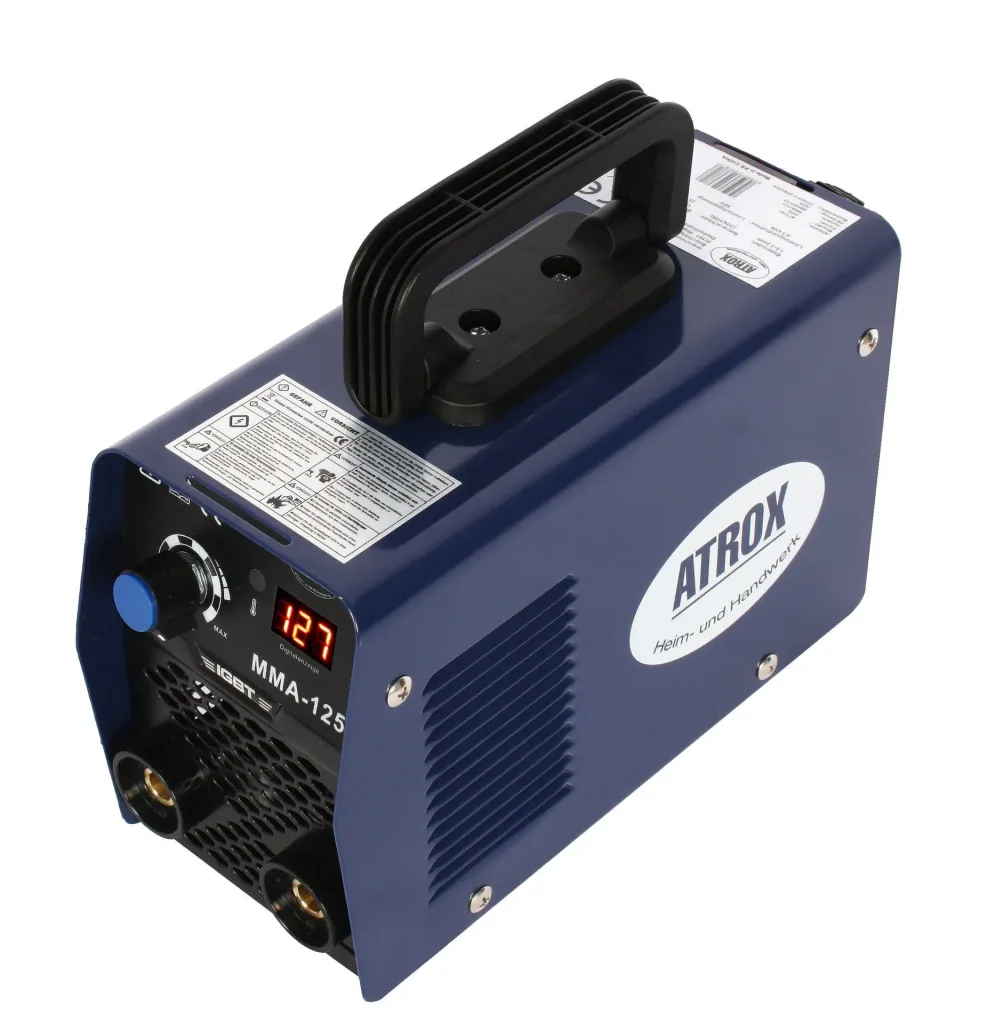 Inverter-Elektroden-Schweißgerät inklusive 4-teiligem Zubehör-Set