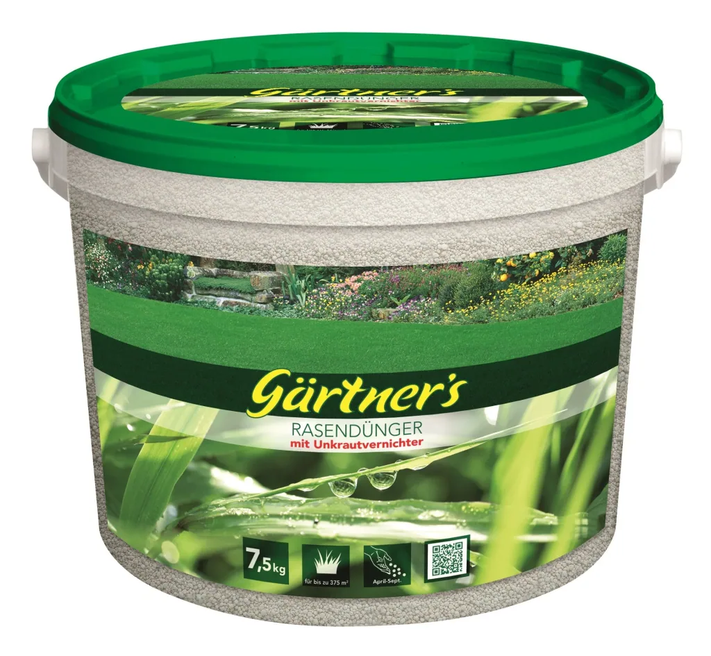 Rasendünger mit Unkrautvernichter  7,5 kg