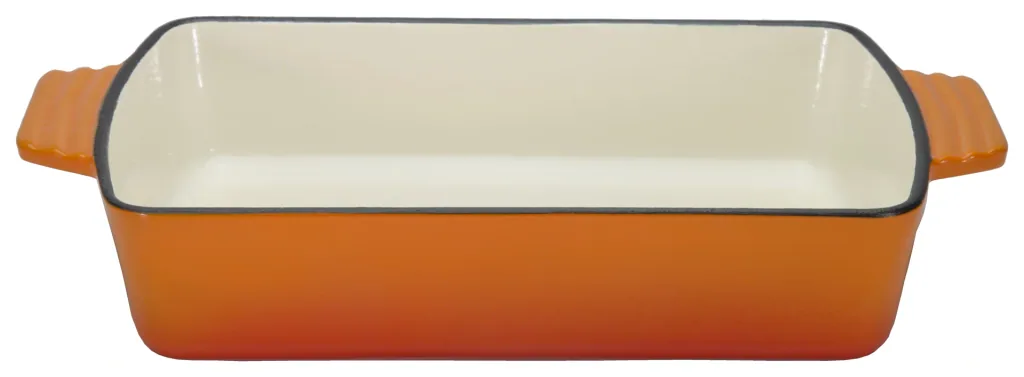 Rechteckige Auflaufform 32 cm Orange Shadow