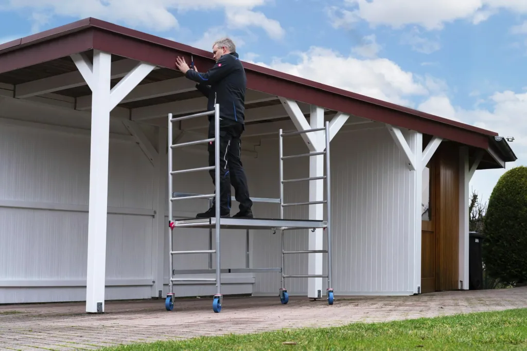 Faltgerüst RollTec, Arbeitshöhe bis 2,90m