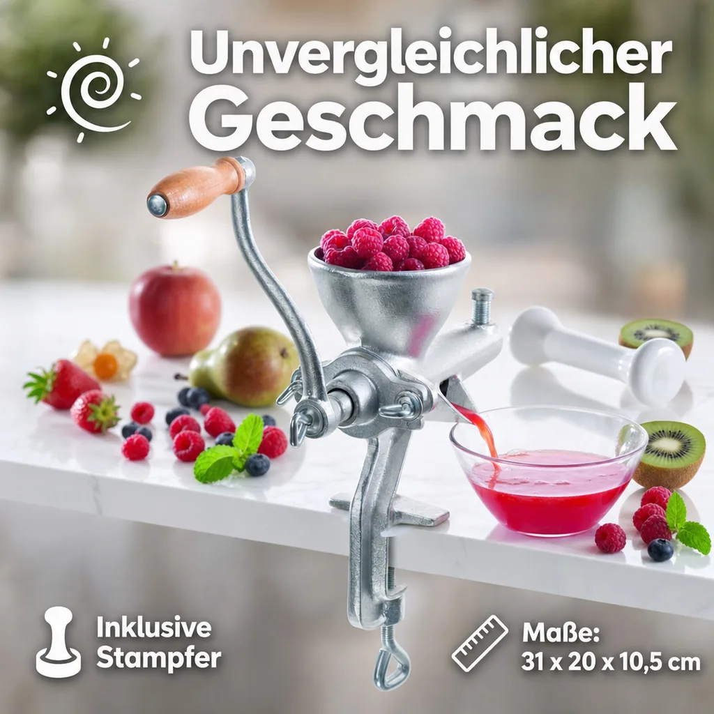 Beeren-Fruchtpresse