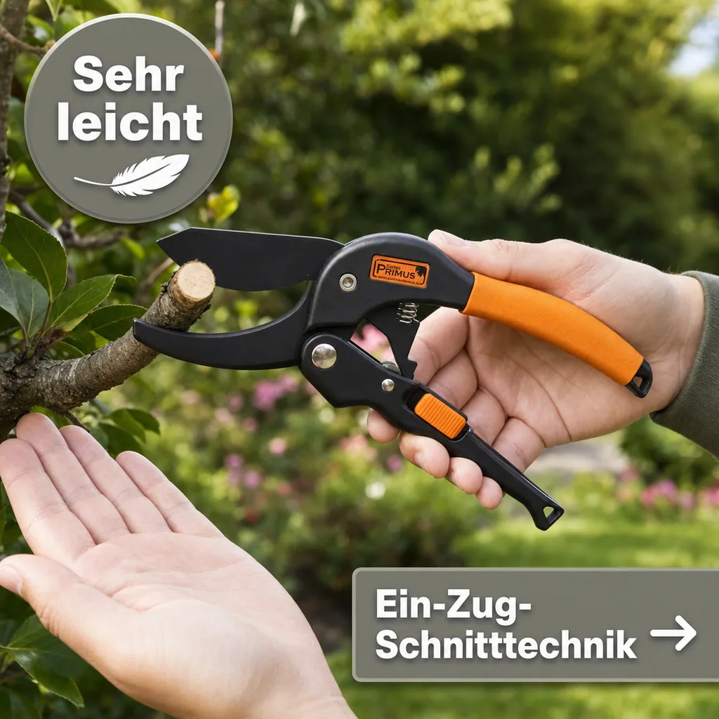 Power-Gleitschere "Primus" mit Rollenübersetzung