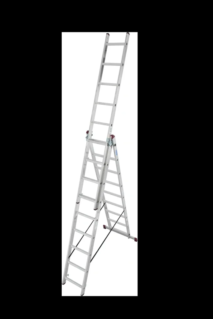 CORDA Vielzweckleiter, 3 x 9 Sprossen