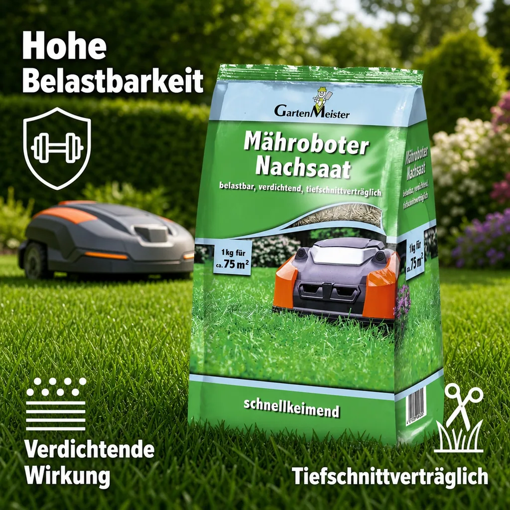 Rasensamen Mähroboter Nachsaat, 1 kg