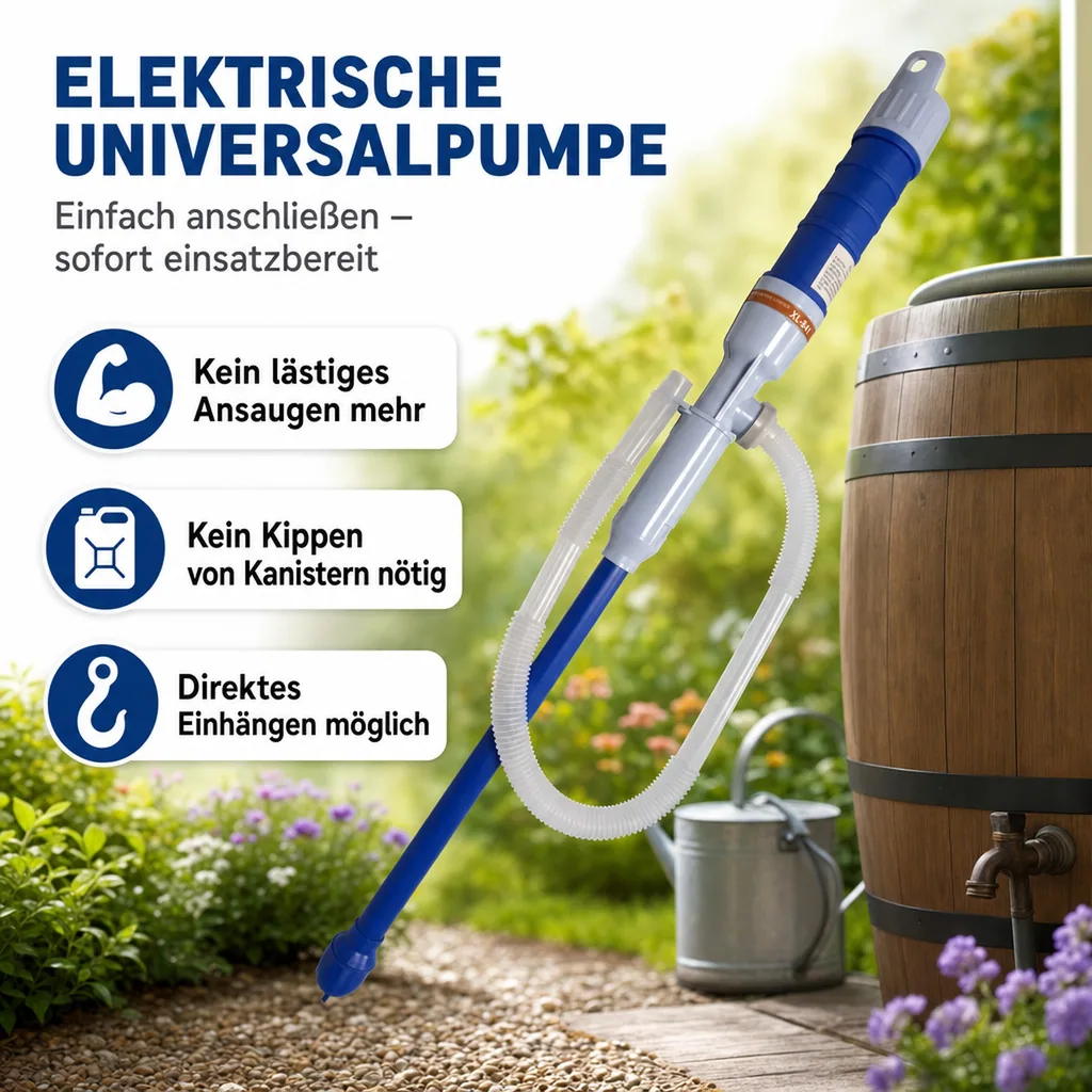 Elektrische Universalpumpe