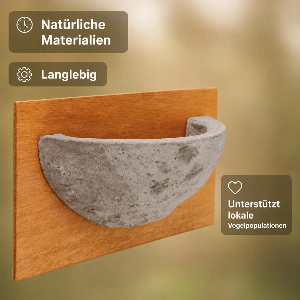 Mehlschwalbennest (Mounting hardware is not included)