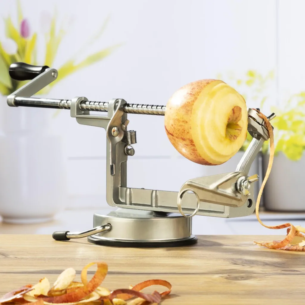 3 in 1 Apfel- und Kartoffelschäler, Aluguss