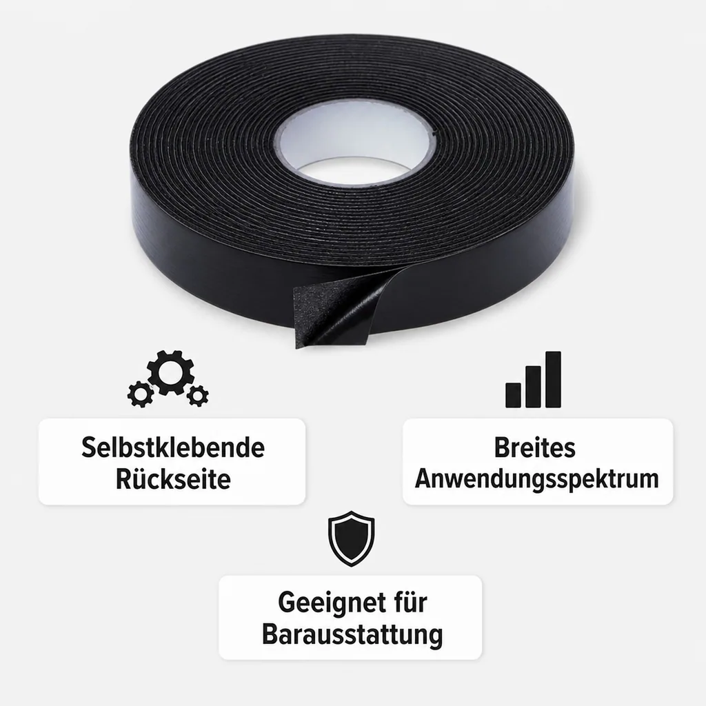 Isolierband, Isolierfachmann B1, 50x3mm, selbstklebend