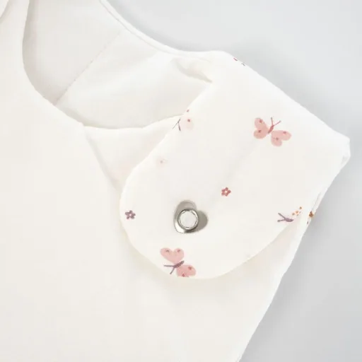 Träumeland Liebmich Baby Schlafsack, Schlummersack, Innenschlafsack - Farfalle, Grösse: 62/68