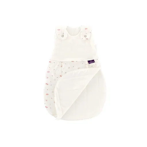 Träumeland Liebmich Baby Schlafsack, Schlummersack, Innenschlafsack - Farfalle, Grösse: 62/68