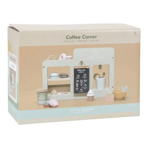 Little Dutch Holz Spielküche große Kaffeemaschine