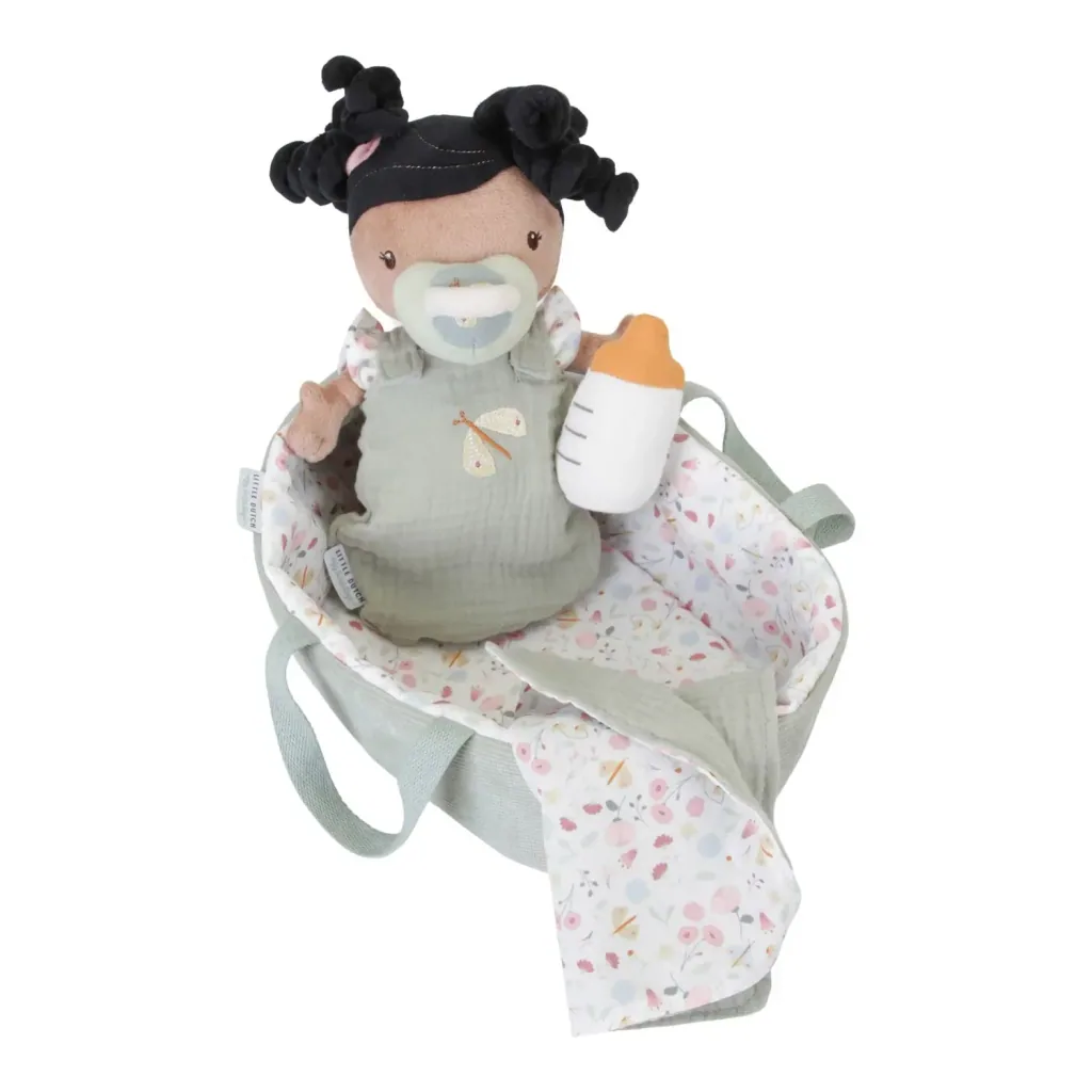 Little Dutch Babypuppe, Stoffpuppe - Evi, zum Kuscheln und Pflegen