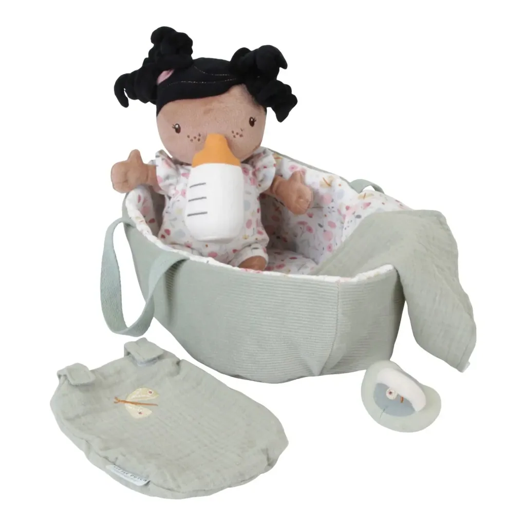 Little Dutch Babypuppe, Stoffpuppe - Evi, zum Kuscheln und Pflegen