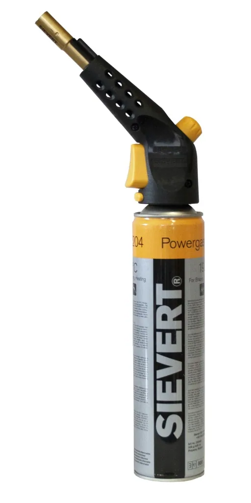 Lötlampe PowerJet inklusive Druckgasdose und Standardbrenner