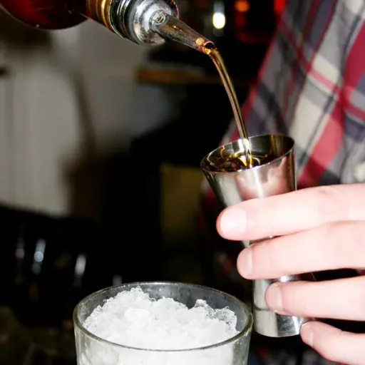 Jigger, Cocktail Messbecher - Edelstahl: Präzise Dosierung für Cocktails & Getränke (30ml & 50ml)