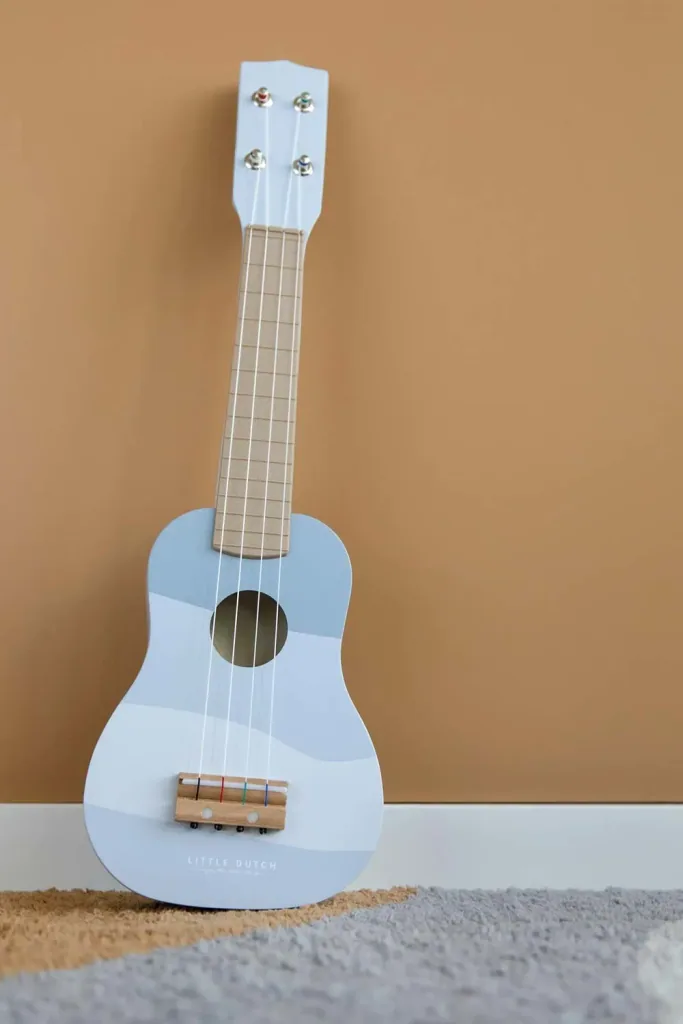 Little Dutch Kinder Gitarre blau