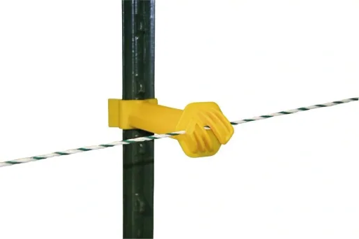 T-Post Abstandsisolator, gelb