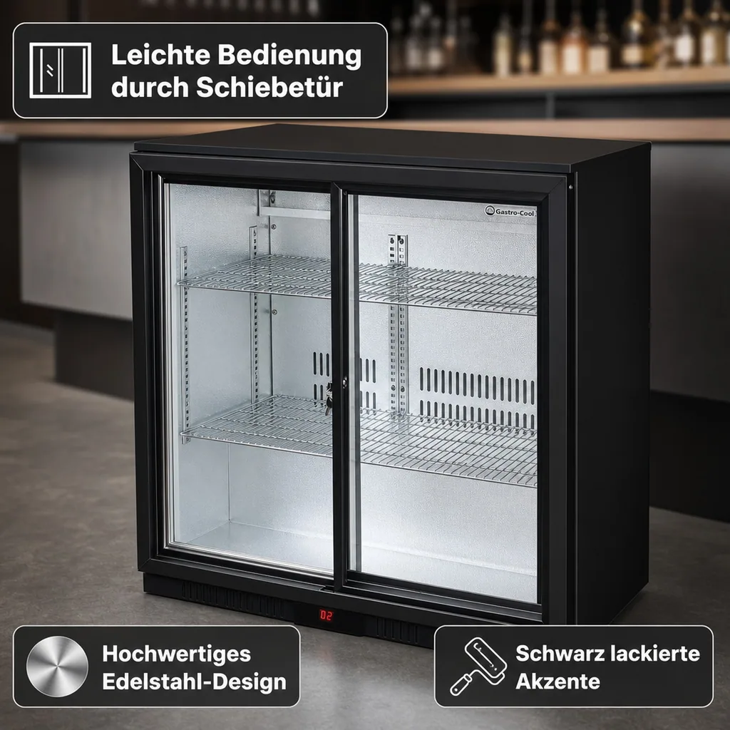 Unter-Thekenkühlschrank UC200 mit Schiebetür
