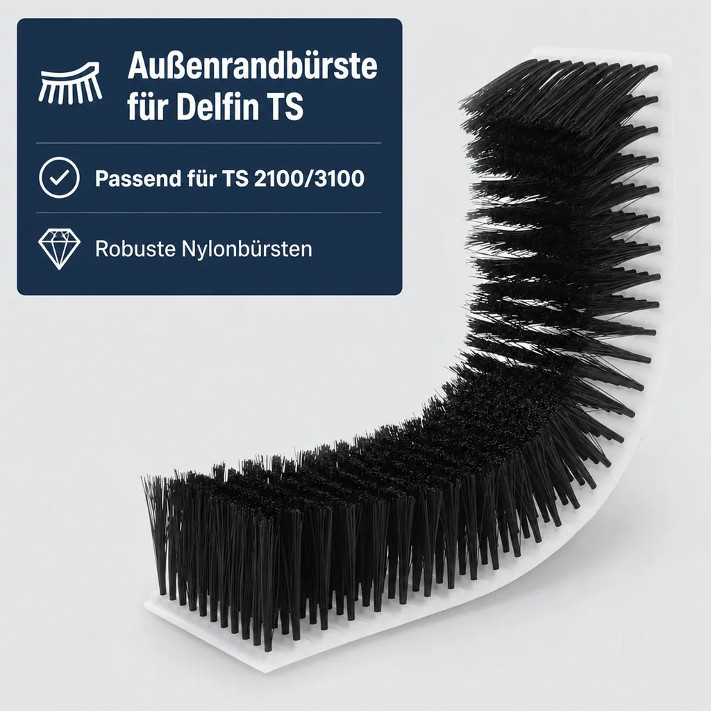 Außenrandbürste für Gläserspülgerät Delfin TS 2100 und TS 3100