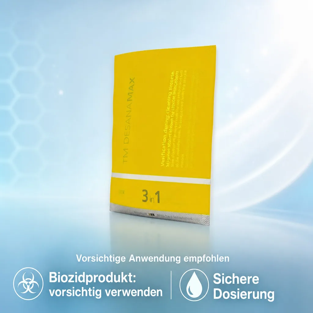 TM Desana Max Reinigungs & Desinfektionsmittel, Desinfektionspulver für Getränkeleitungen, Chemische Leitungsreinigung, Preis pro Stück (35g)