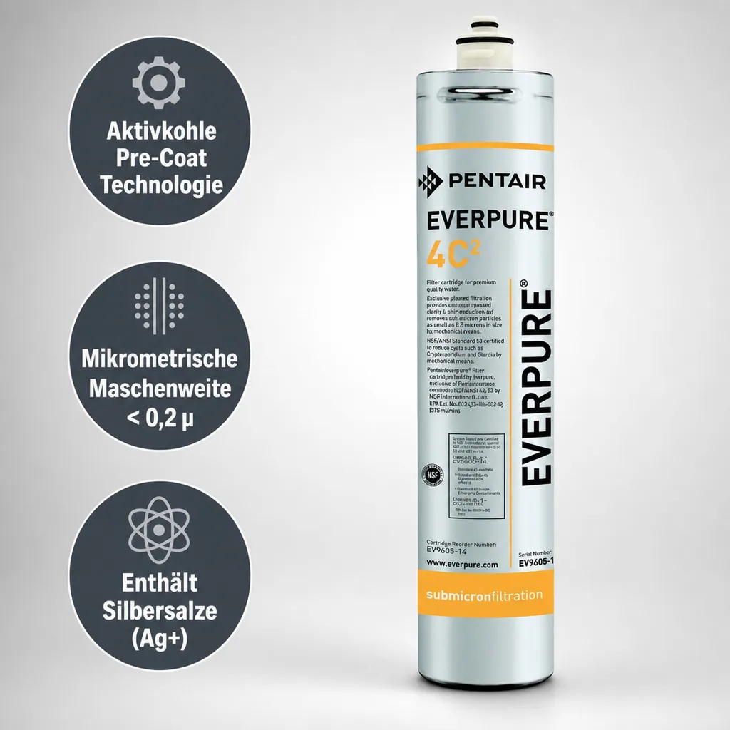 Wasserfilter, Filterpatrone - EVERPURE 4C2 für Kaltgetränke