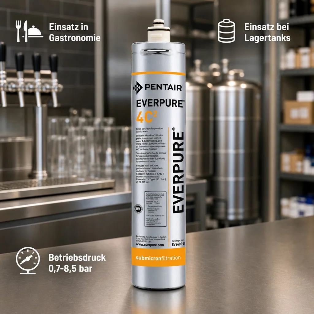 Wasserfilter, Filterpatrone - EVERPURE 4C2 für Kaltgetränke