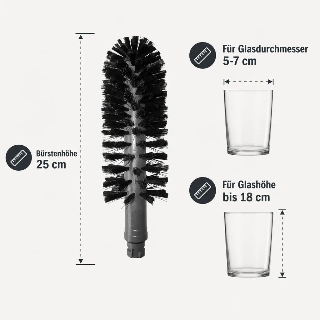 Spülbürste, Innenbürste für SPÜLBOY Gläserspülgerät